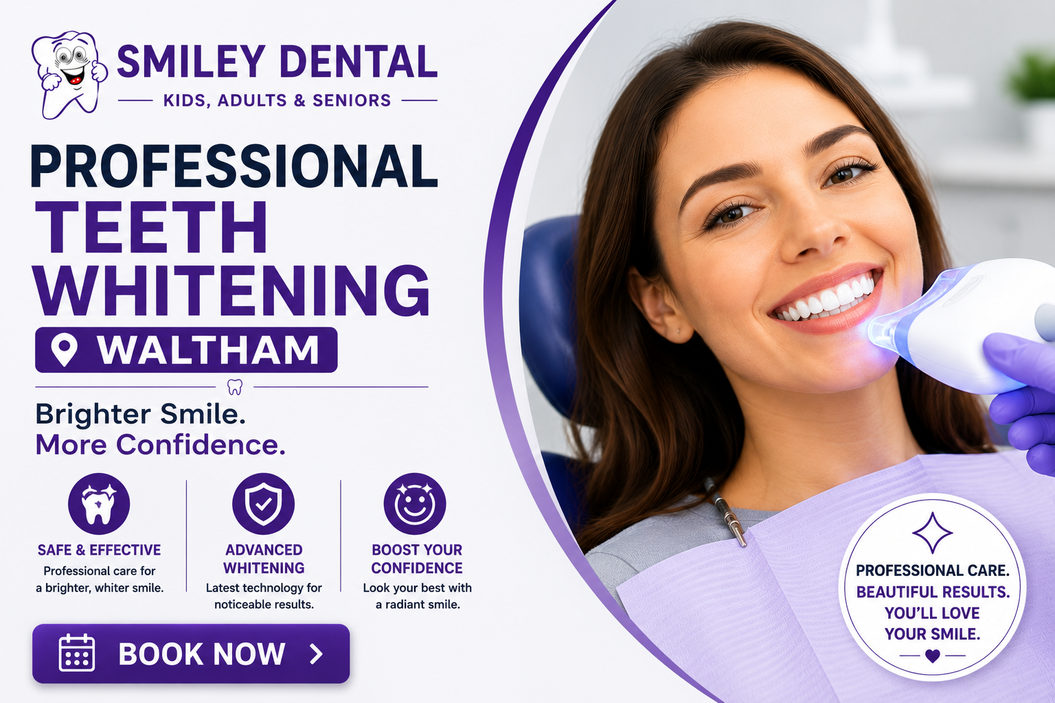 professional teeth whitening Waltham