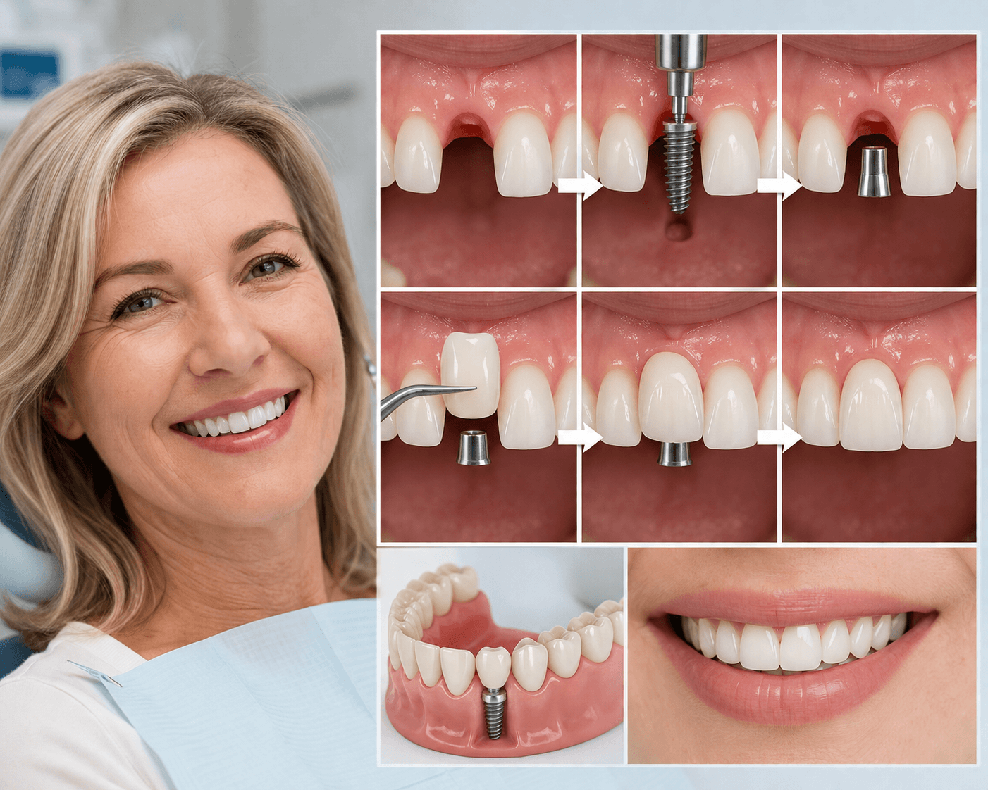 same day tooth replacement]